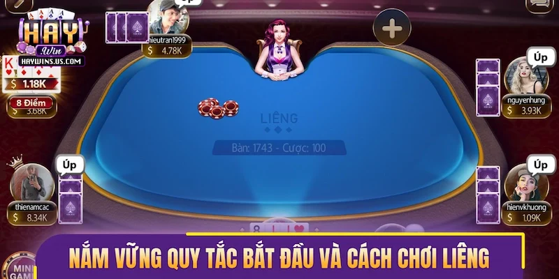 Nắm vững quy tắc bắt đầu và cách chơi Liêng chi tiết